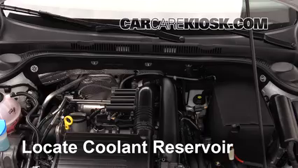 2017 Volkswagen Jetta S 1.4L 4 Cyl. Turbo Antigel (Liquide de Refroidissement) Vérifiez le niveau d'antigel